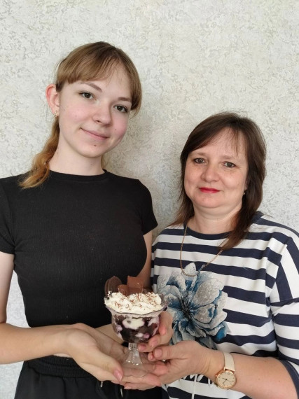 Десерт для мамы.